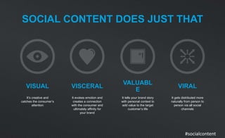 Awesome Content For Your Social Campaigns