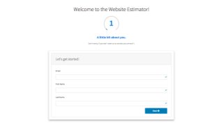 HubSpot website estimator for slideshare