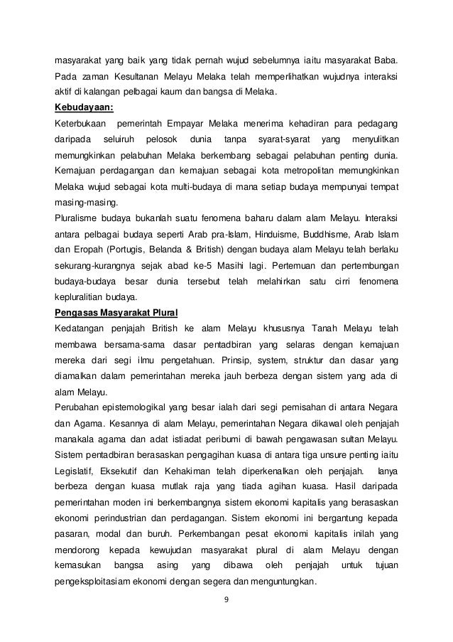 Hubungan Etnik Di Malaysia 1