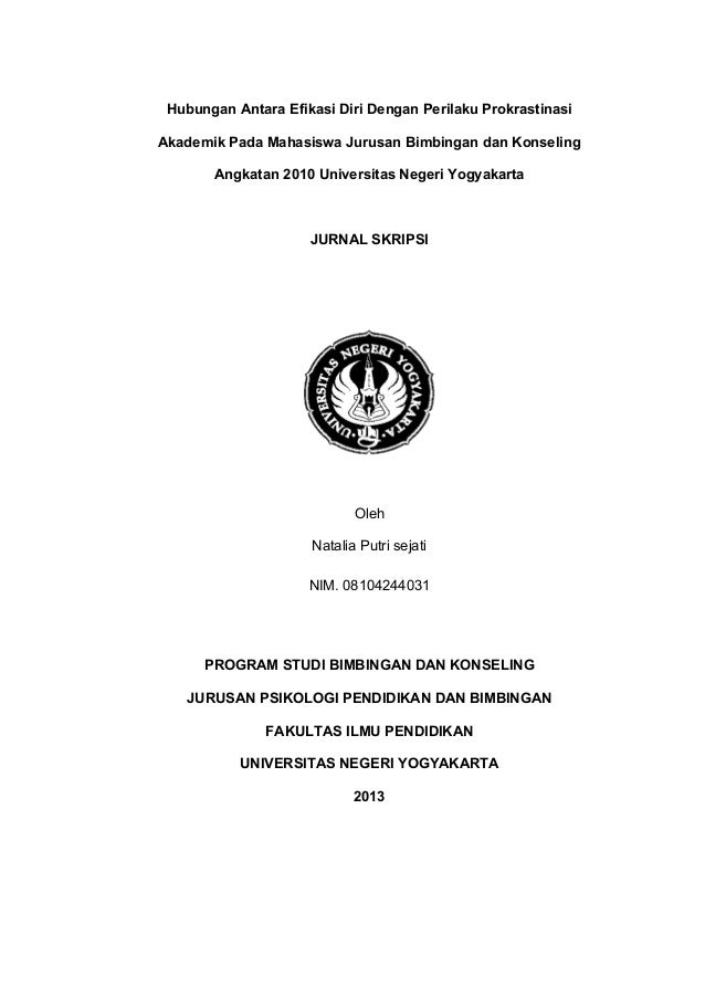 SKRIPSI EFIKASI DIRI EPUB SKRIPSI EFIKASI DIRI EPUB