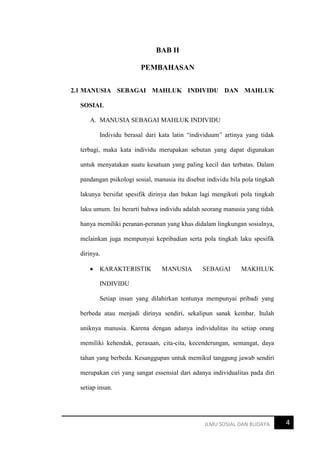 Hubungan Antara Perubahan Sosial Dan Kebudayaan Hubungan Antara Perubahan Sosial Dan Kebudayaan