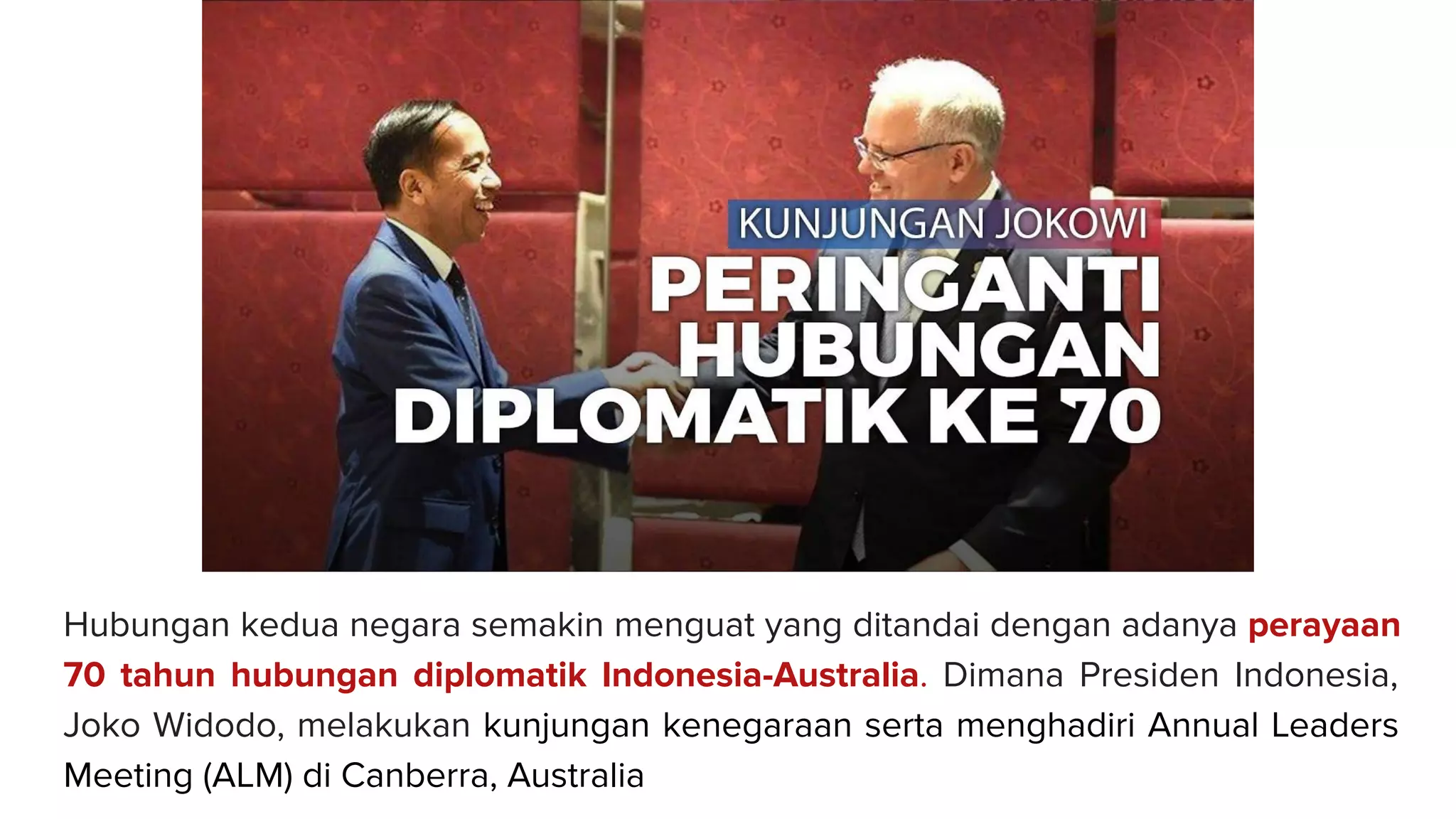 Hubungan bilateral indonesia australia | PDF