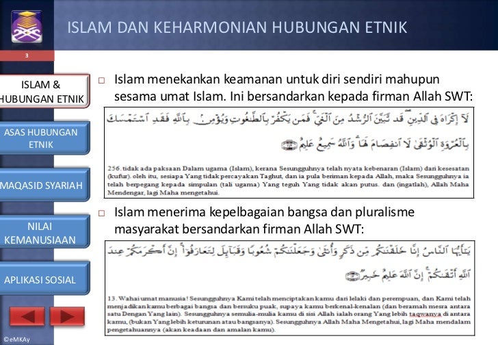 Hubungan etnik islam & hubungan etnik