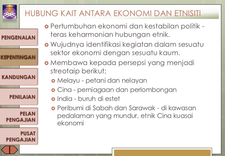 Hubungan Etnik 2011 - Pengenalan