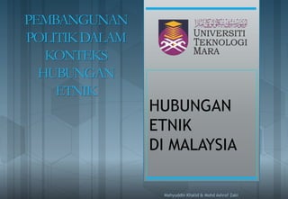 perkembangan politik di malaysia