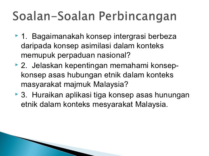 Hubungan etnik bab 1 dan 2