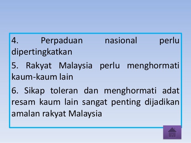 Hubungan Etnik Di Malaysia Presetation 1
