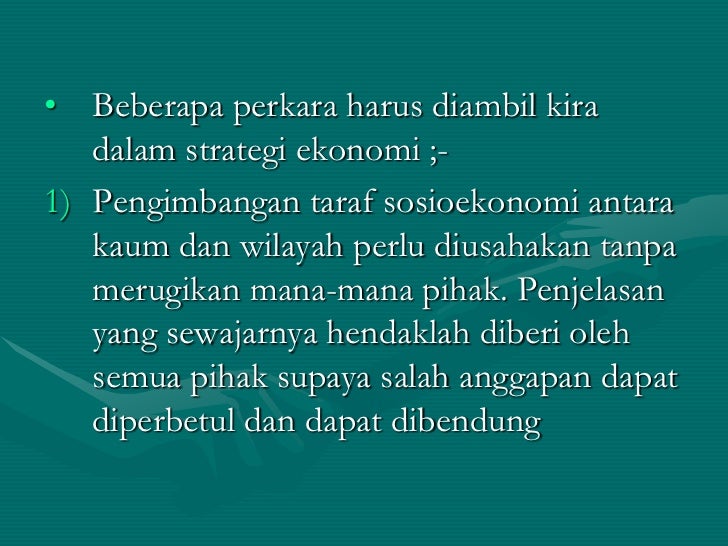 Ppt Bab 4 Pembangunan Ekonomi Dalam Konteks Hubungan Etnik Di Malaysia Powerpoint Presentation Id 5082594