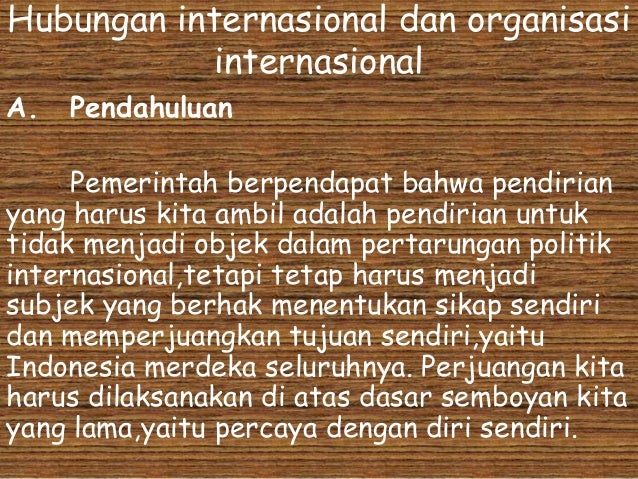 Hubungan Internasional Hubungan Internasional