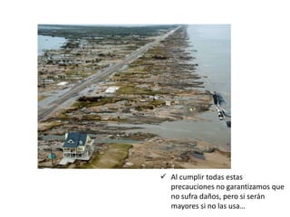  Al cumplir todas estas
  precauciones no garantizamos que
  no sufra daños, pero si serán
  mayores si no las usa…
 