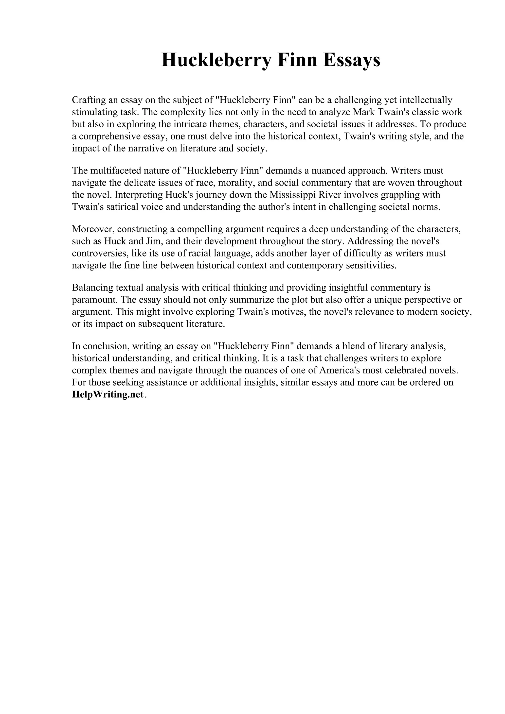 huckleberry-finn-essays-pdf