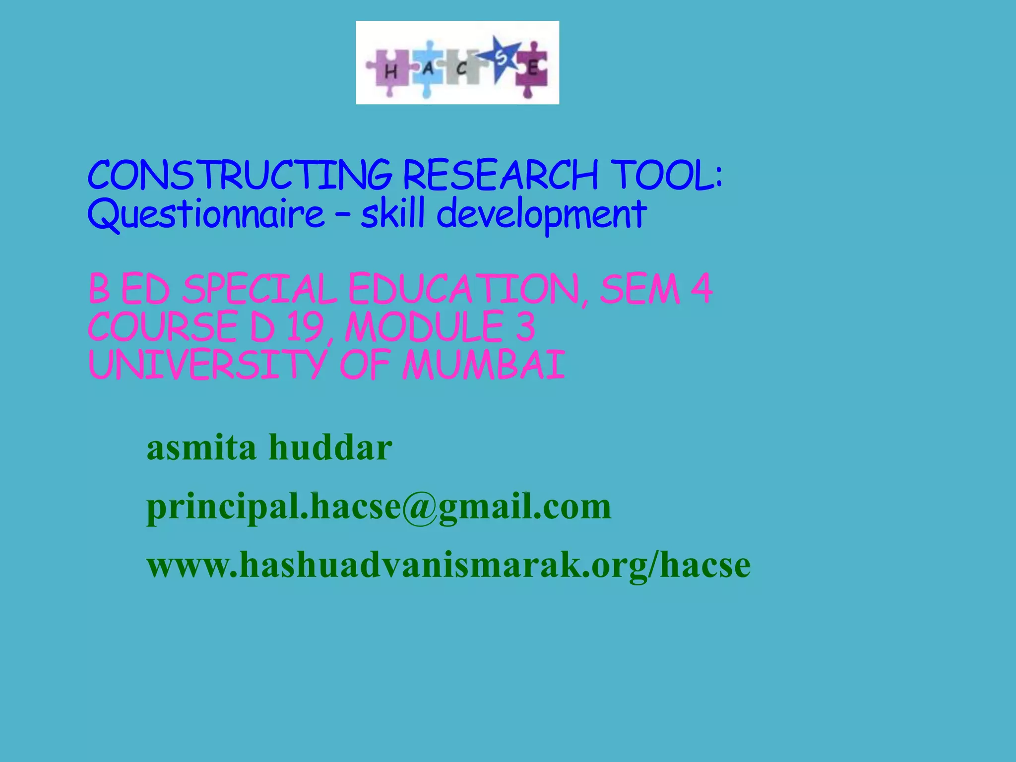 Special Education Fieldwork Experience