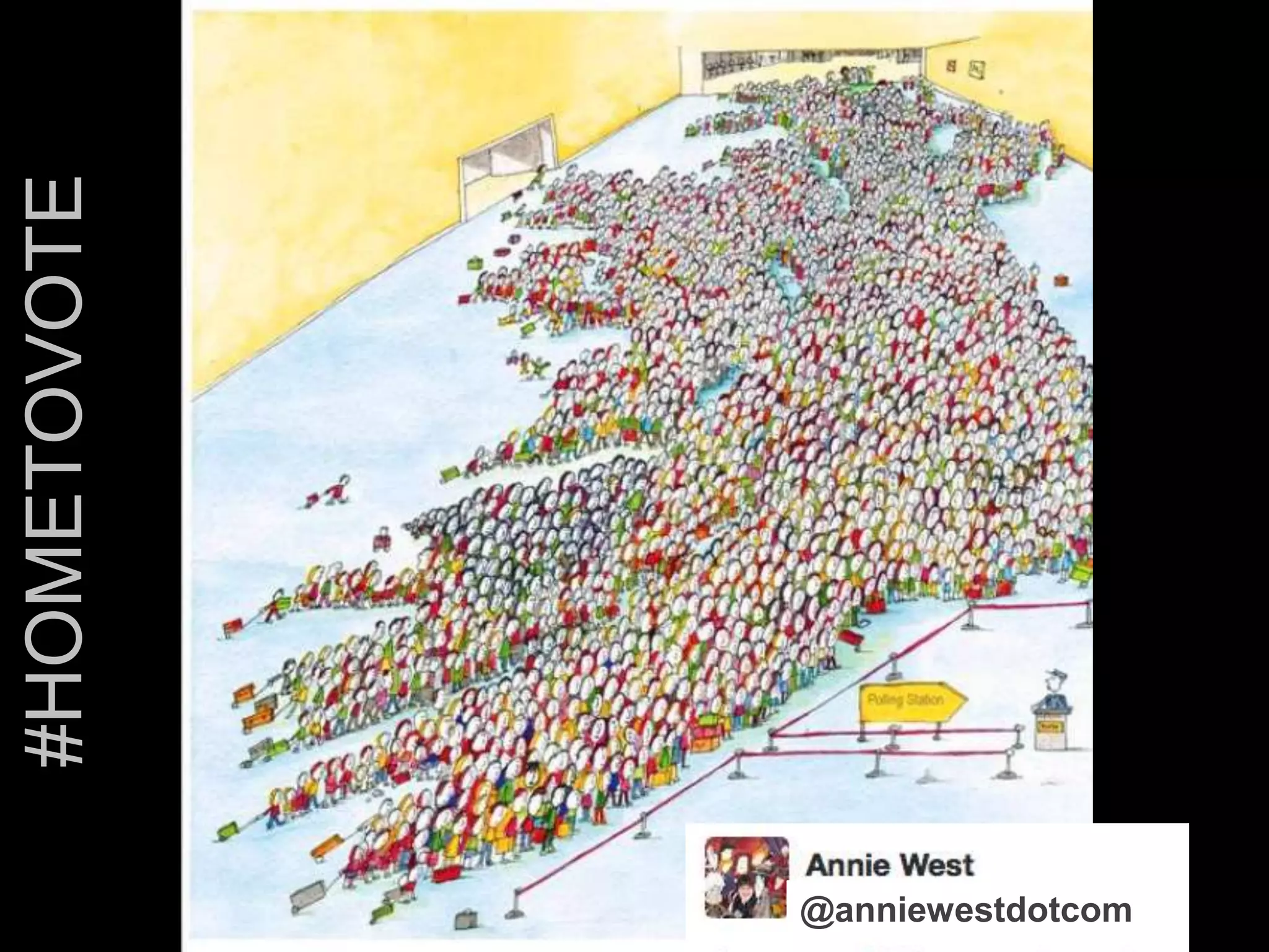 #HOMETOVOTE
@anniewestdotcom
 