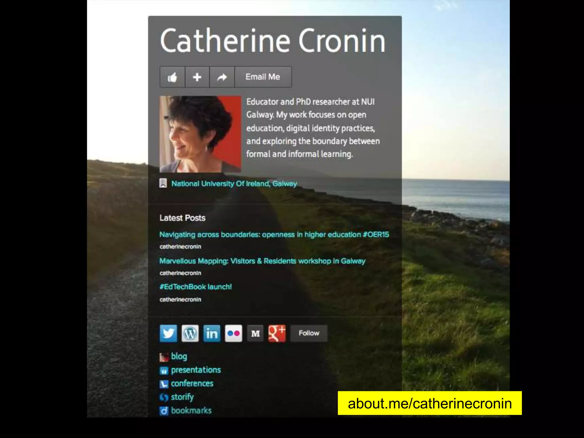 about.me/catherinecronin
 