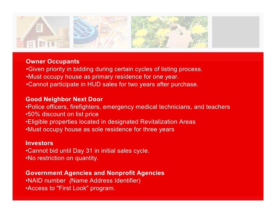 Hud Homes Government Owned Homes