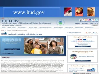 www.hud.gov
 