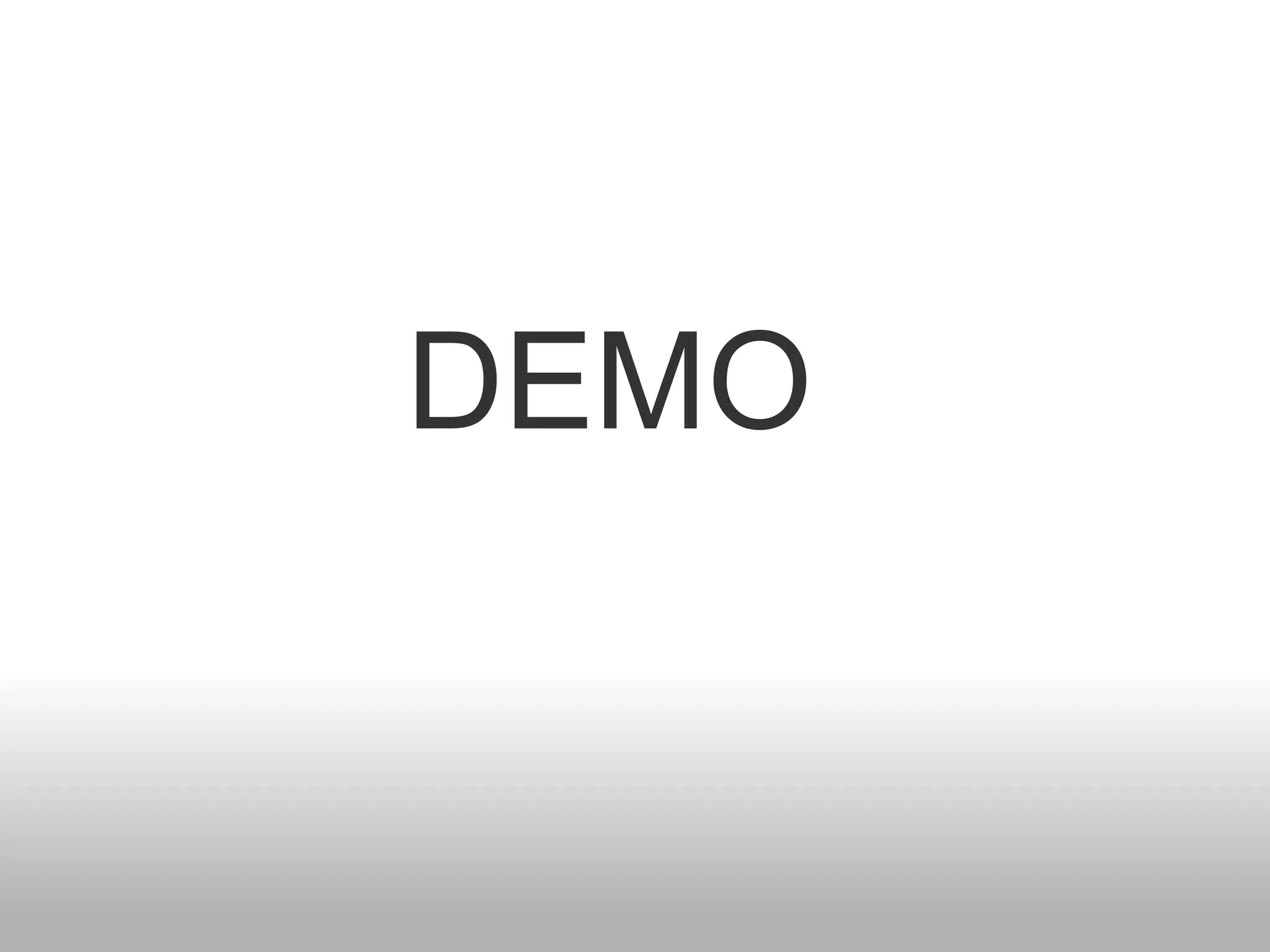 DEMO
 