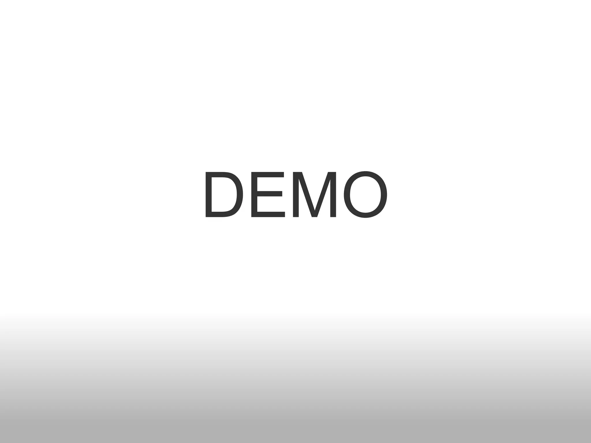 DEMO
 