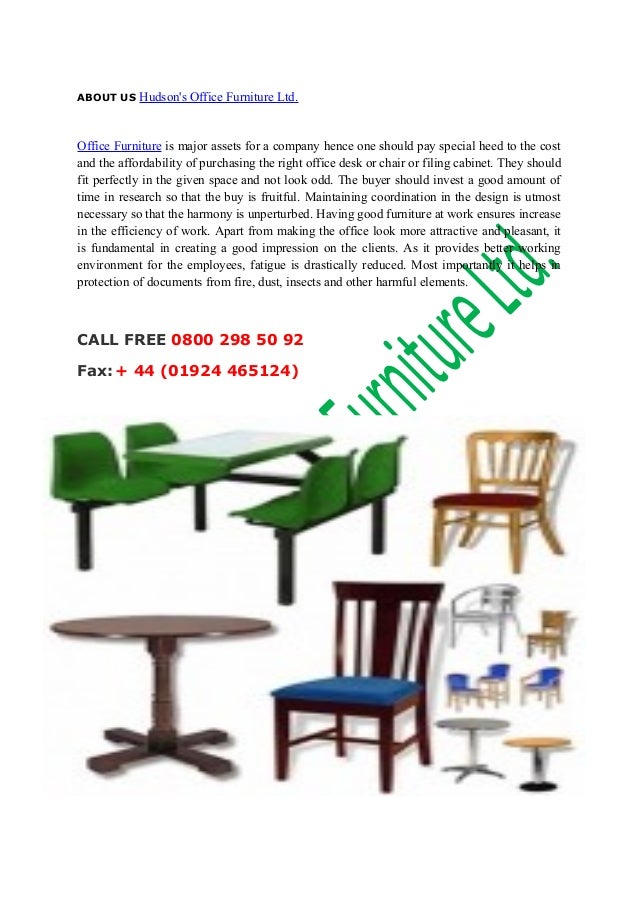 Hudson's office furniture ltd.