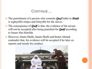 Punishment of Hudud Offenses –Utility of Applying it in Malaysia. | PPTX