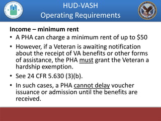 Hud Vash Model HUD-VASH 101 | PDF