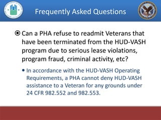 HUD-VASH 101 | PDF