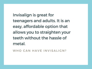 All About Invisalign - What You Need to Know | PDF