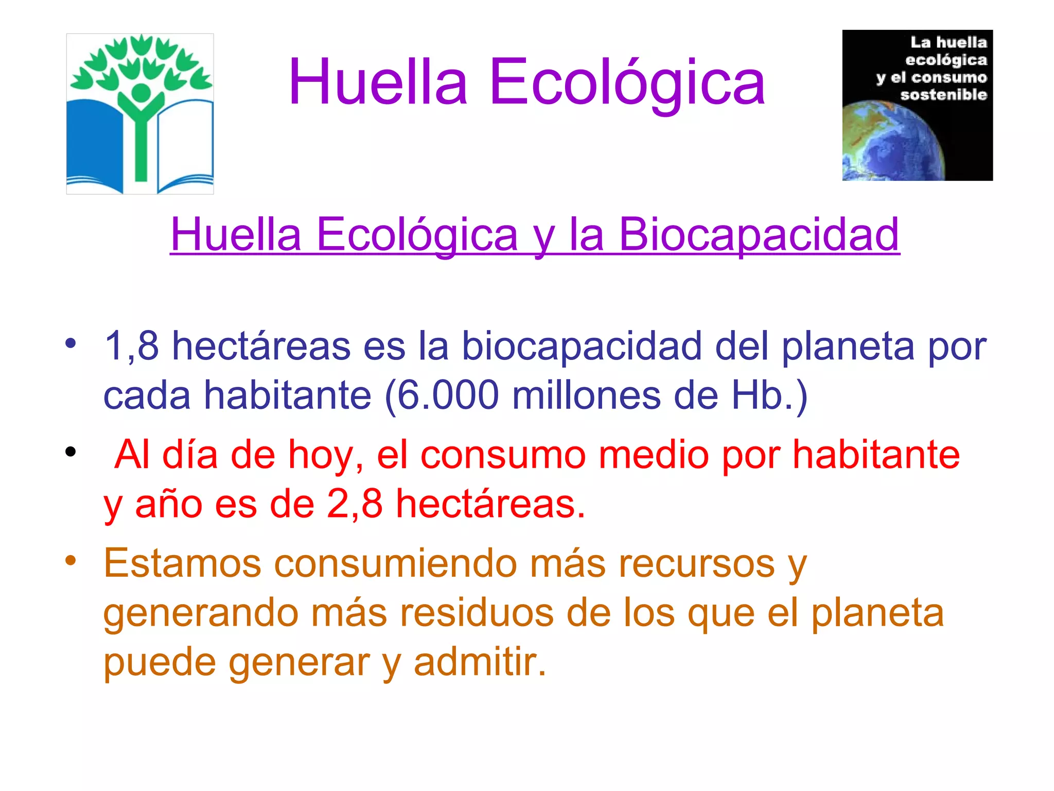 Huella EcolóGica | PPT