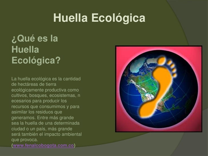 Huella EcolóGica Edna