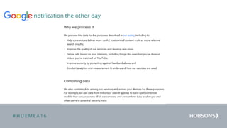 # H U E M E A 1 6
Google notification the other day
 