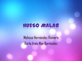Melissa Hernández Romero
Karla Iraís Mar Bermúdez

 
