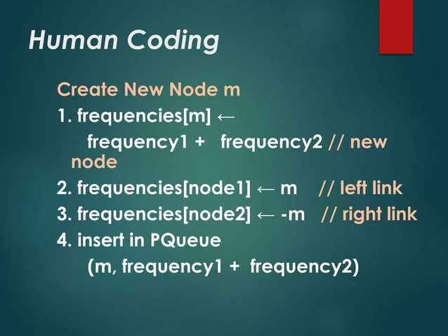 Huffman coding | PPT
