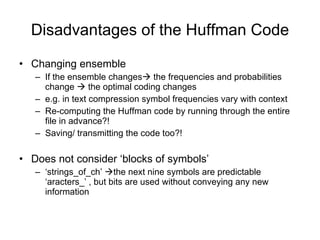 Huffman coding | PPT