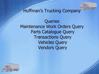 huffman trucking company