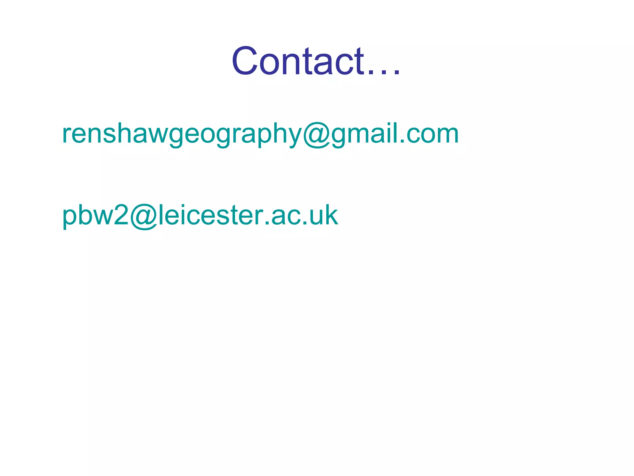 Contact… [email_address] [email_address]   