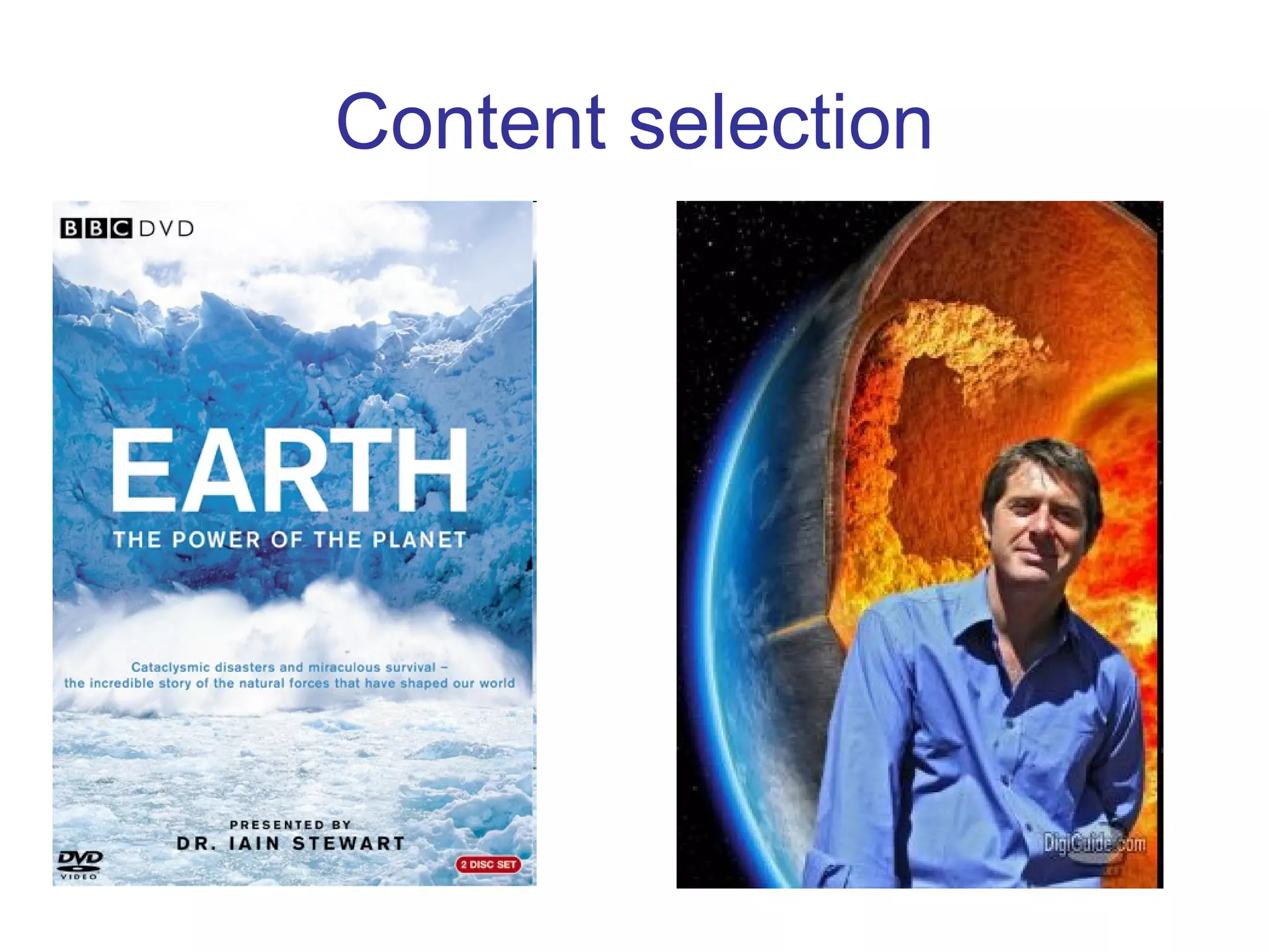 Content selection