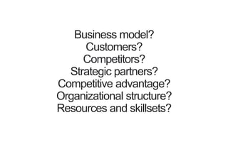 Business Strategy + Brand Strategy