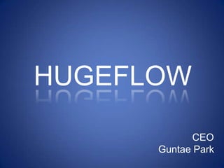 HUGEFLOW CEO Guntae Park 
