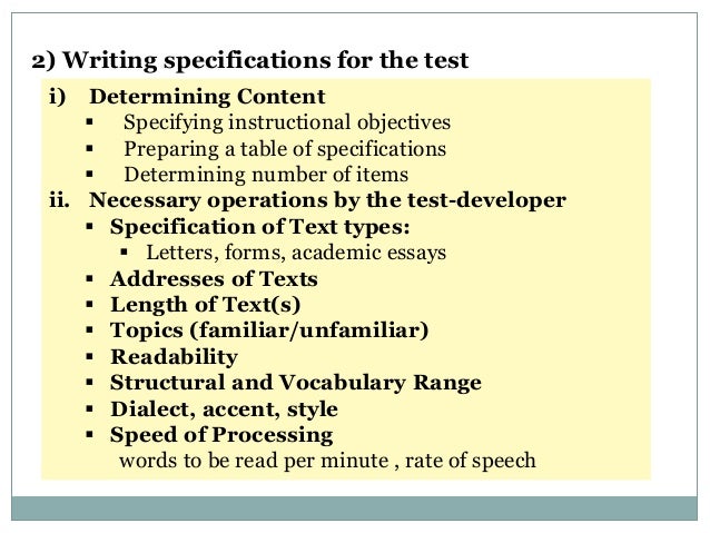 Testing for Language Teachers
