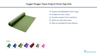 Hugger Mugger Tapas Travel Yoga Mat