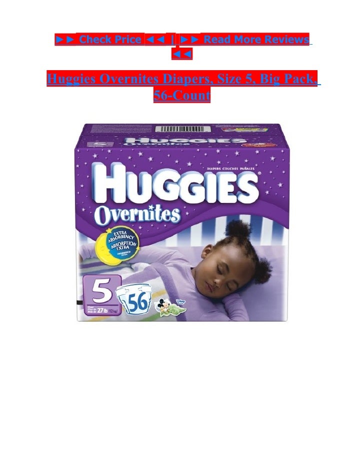 huggies overnites diapers size 5