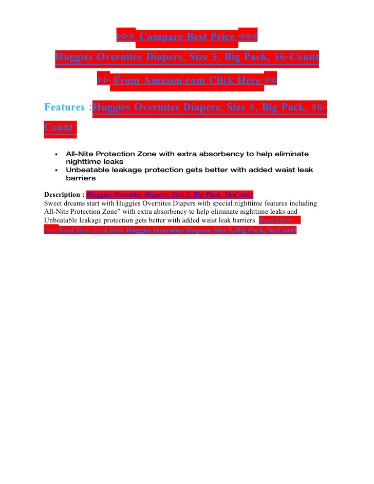 huggies night diapers size 5