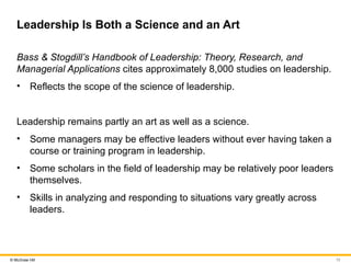 what do we mean by leadership. McGraw Hill | PPTX