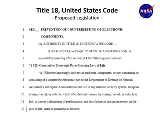 Title 18, United States Code
     - Proposed Legislation -
 