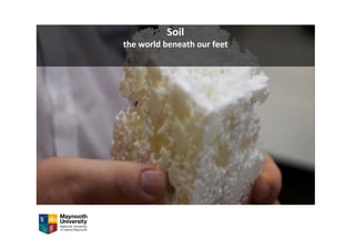 Soil
the world beneath our feet
 