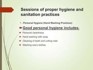 hugiene promotions and users of the water .ppt