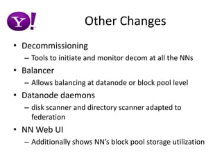 Stores blocks for all the block pools