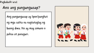 Sentences In Filipino Comprehensive Guide to Types of Sentences in Filipino Language | PDF