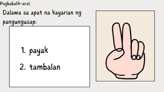 Comprehensive Guide to Types of Sentences in Filipino Language | PDF