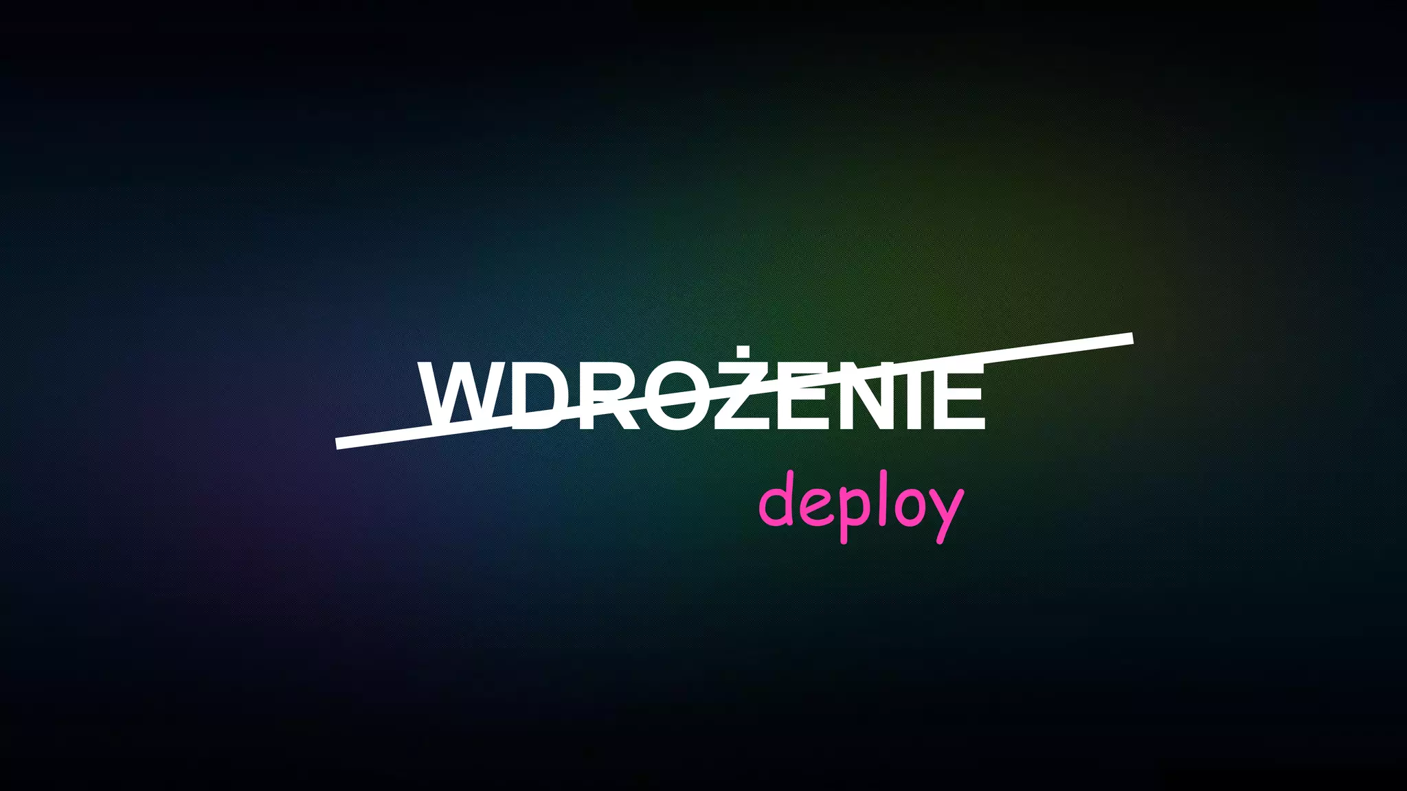 WDROŻENIE
deploy
 